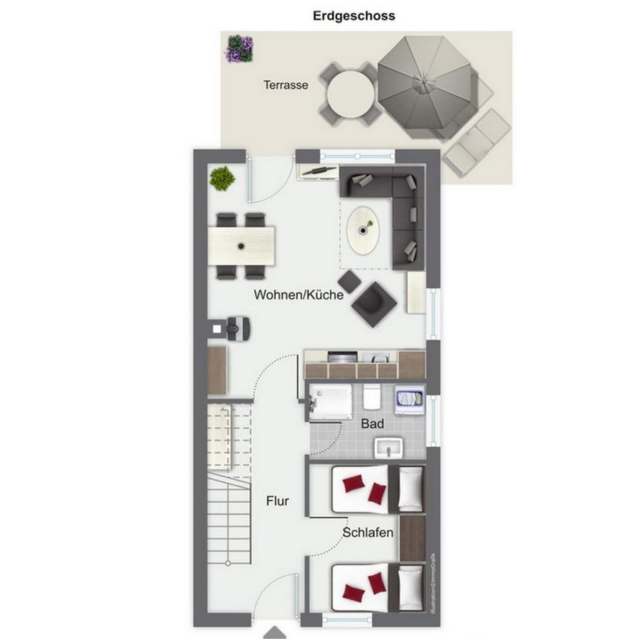 Вилла Urlauberdorf Haus 41D Больтенхаген Экстерьер фото
